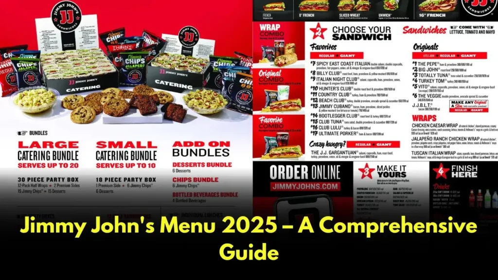 Jimmy John's Menu 2025 – A Comprehensive Guide