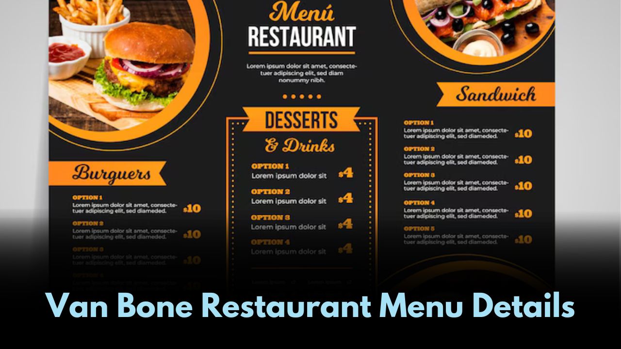 Van Bone Restaurant Menu Details